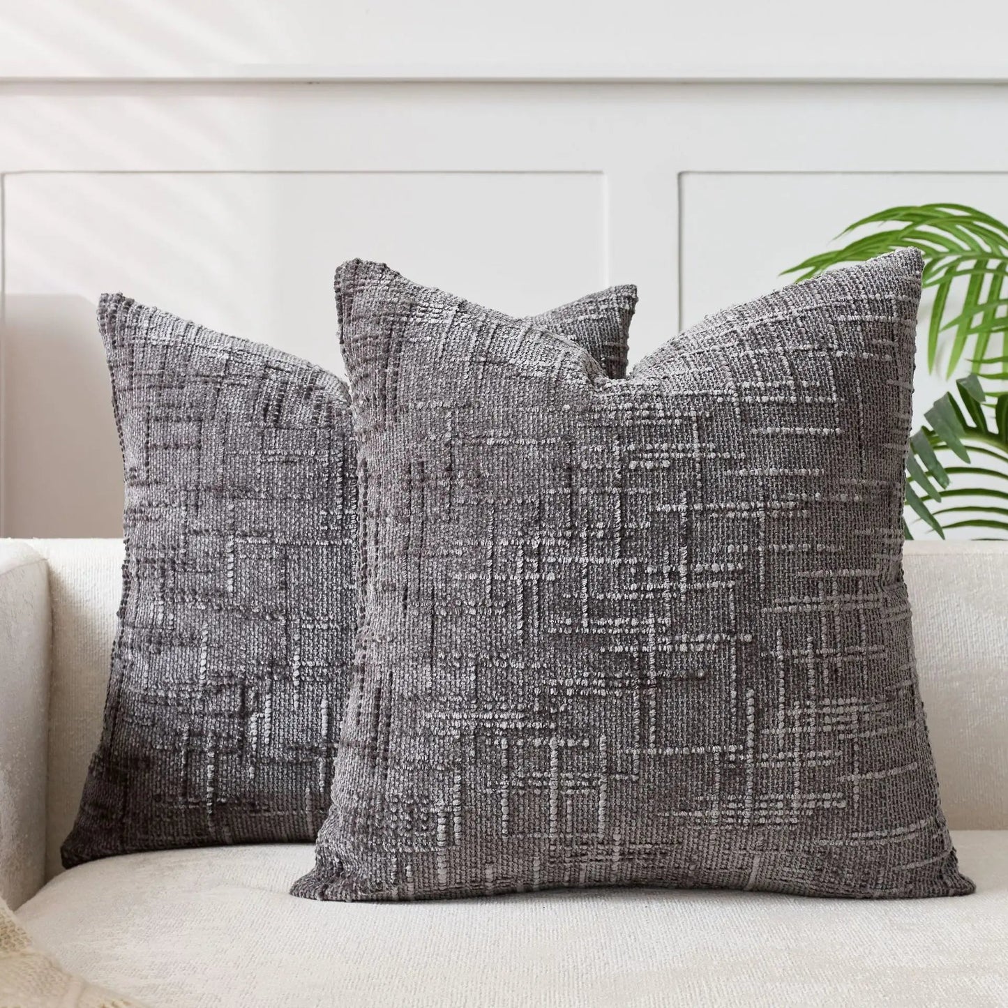 Chenille Rough Yarn Pillow Cover – Elegant Texture for Cozy Spaces 9
