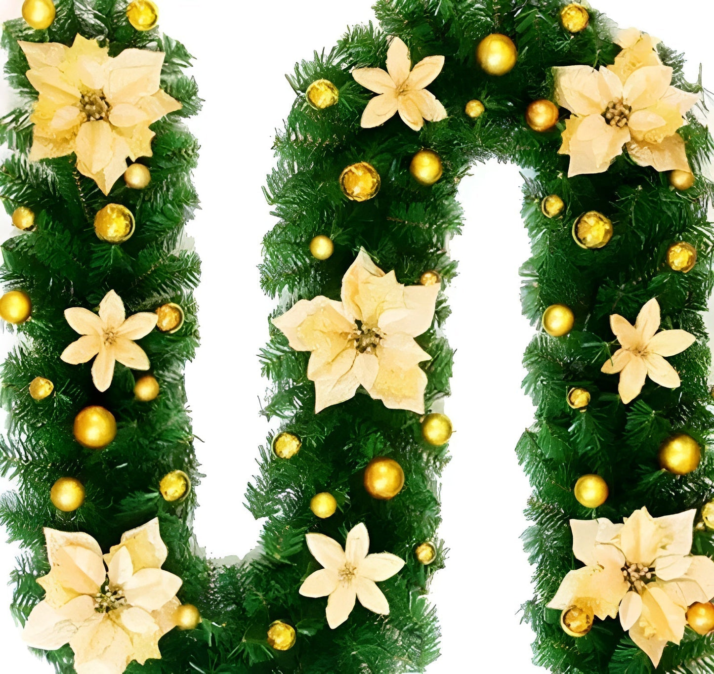Christmas Garland With Lights – Transform Your Space With Cozy Illumination 0