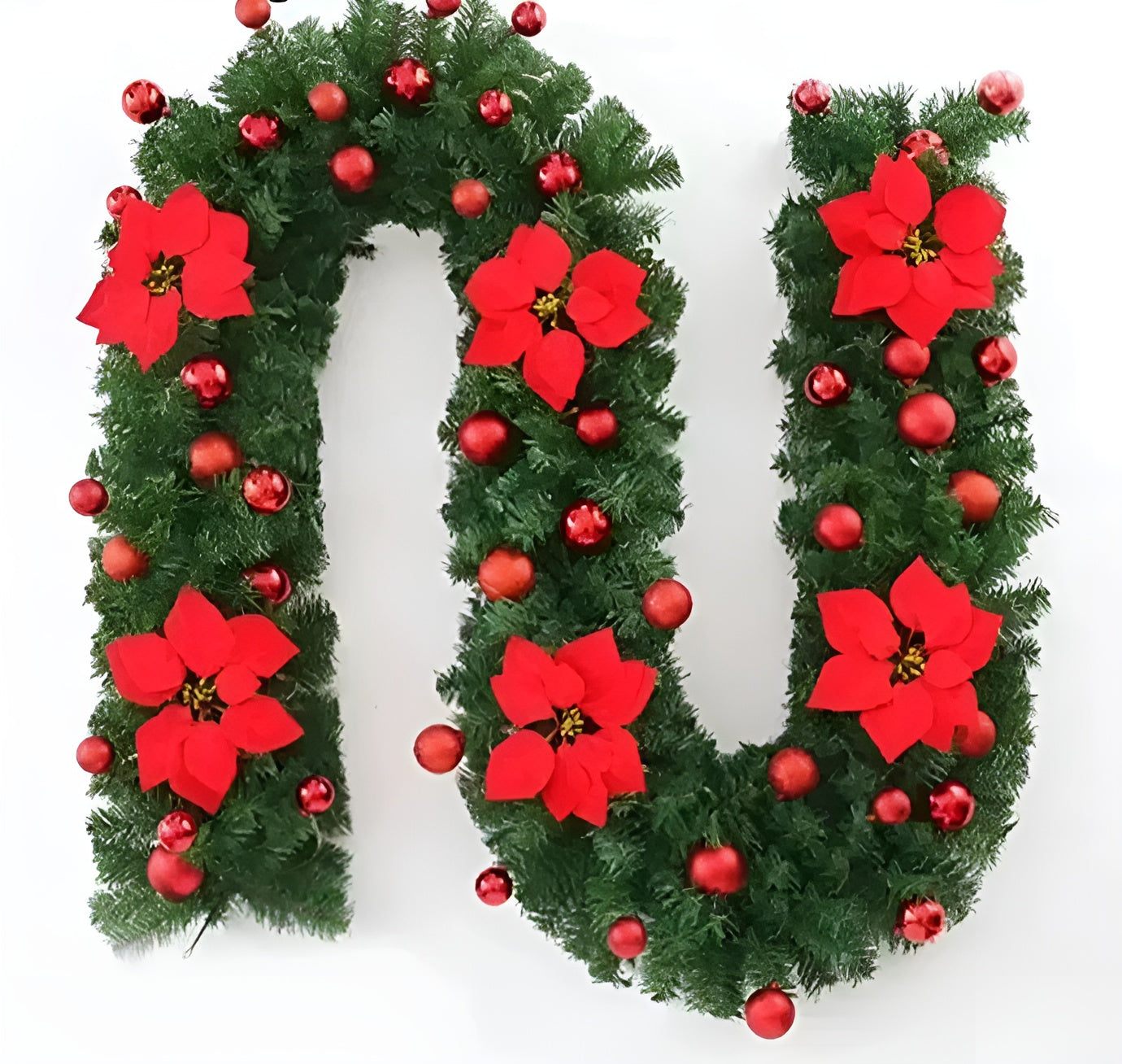 Christmas Garland With Lights – Transform Your Space With Cozy Illumination 4