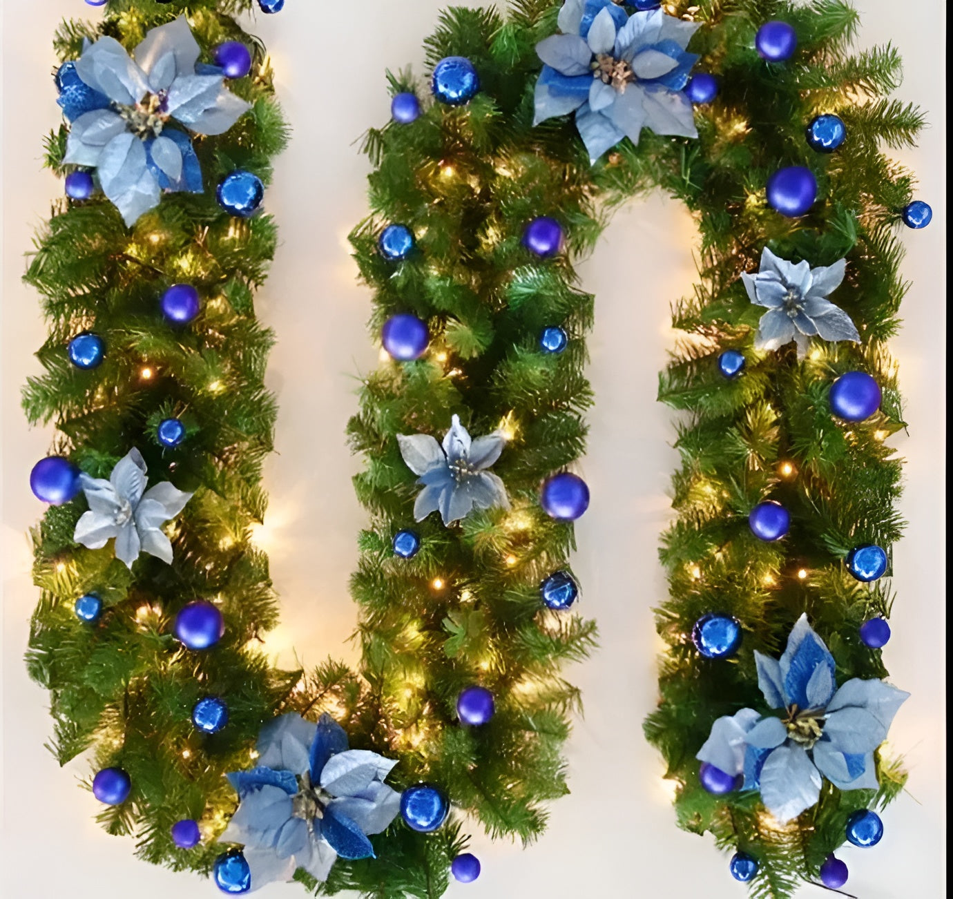 Christmas Garland With Lights – Transform Your Space With Cozy Illumination 6