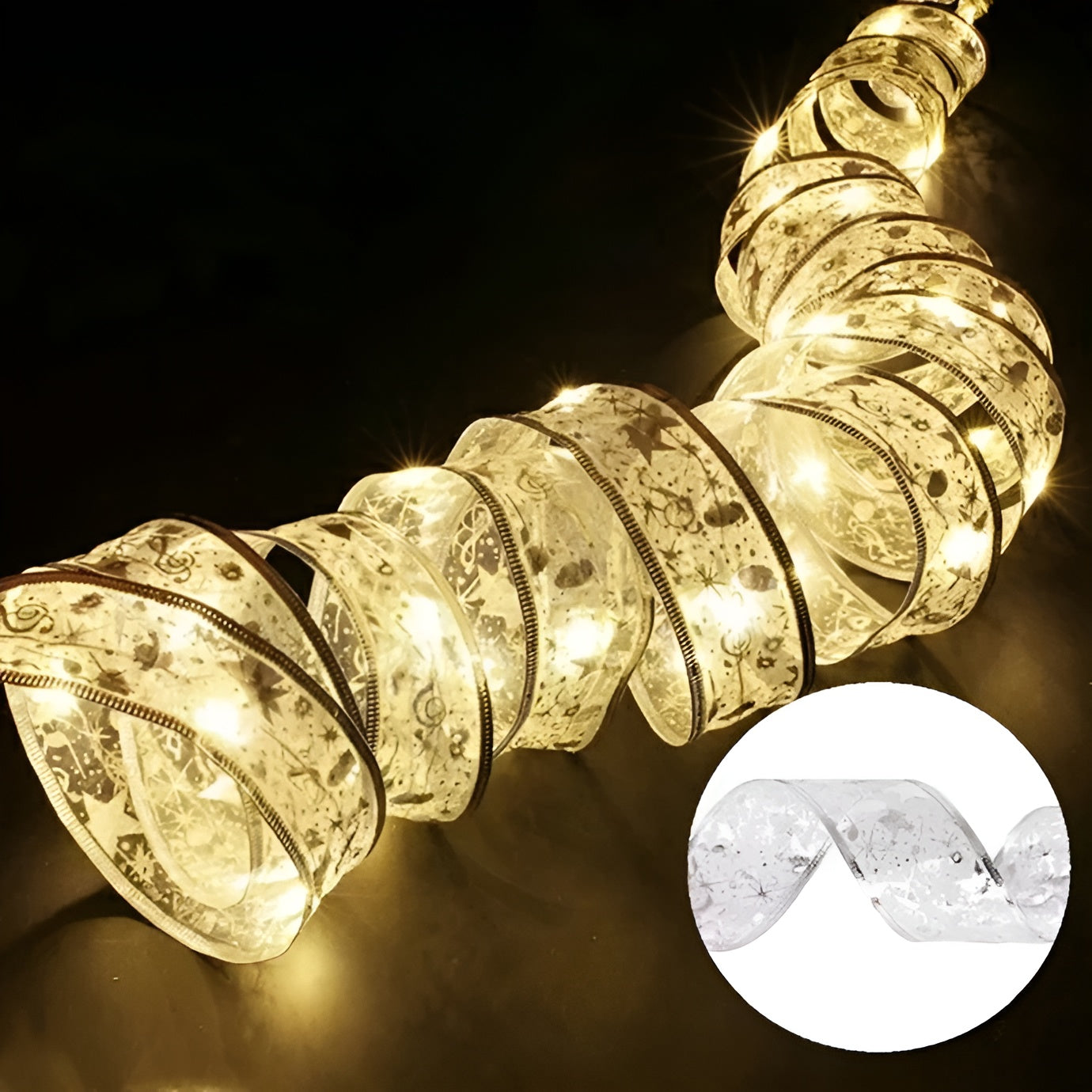 Christmas Garland With Lights – Warm Glow for Holiday Cheer 0
