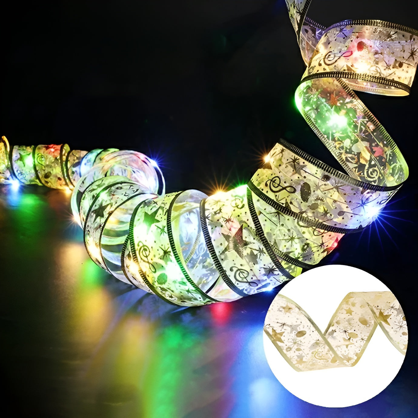 Christmas Garland With Lights – Warm Glow for Holiday Cheer 12