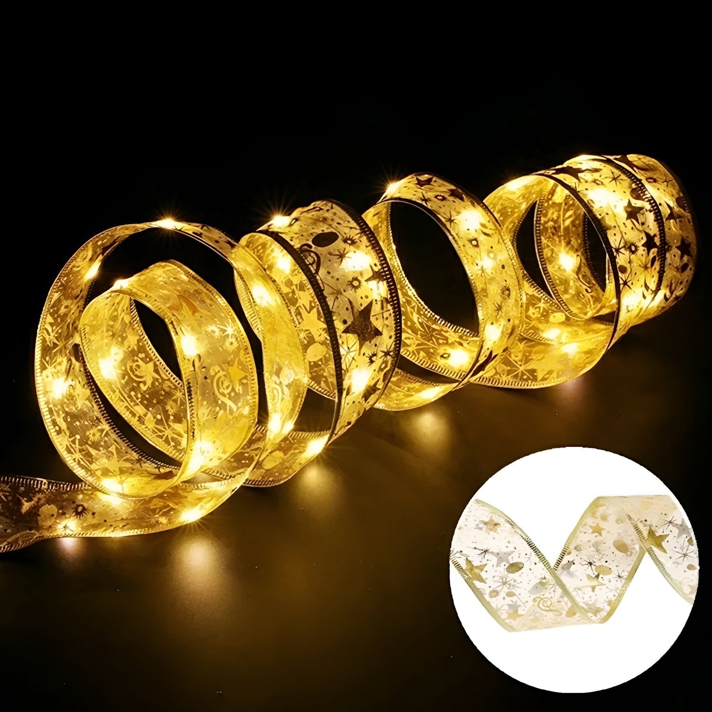 Christmas Garland With Lights – Warm Glow for Holiday Cheer 7