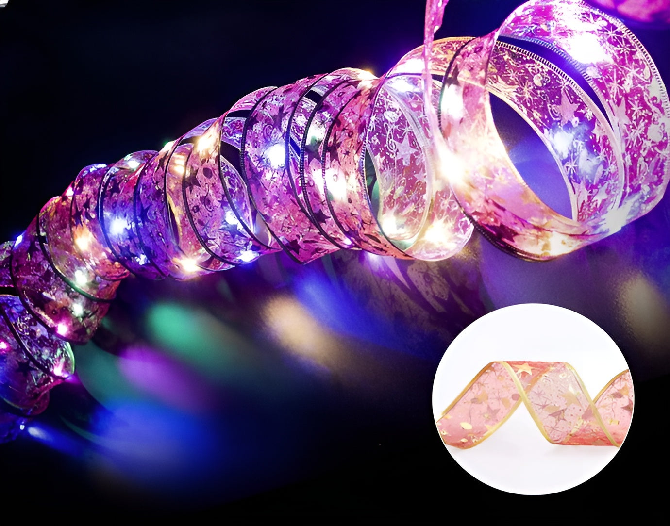 Christmas Garland With Lights – Warm Glow for Holiday Cheer 8