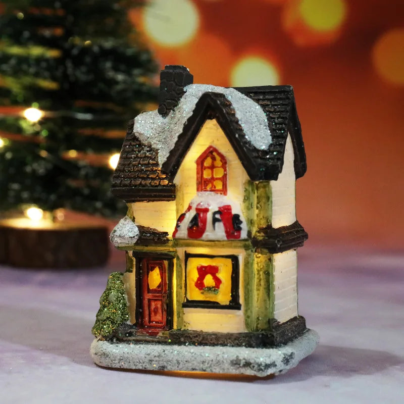 **Christmas LED Light House** – **Charming Illumination for Holiday Cheer** 10