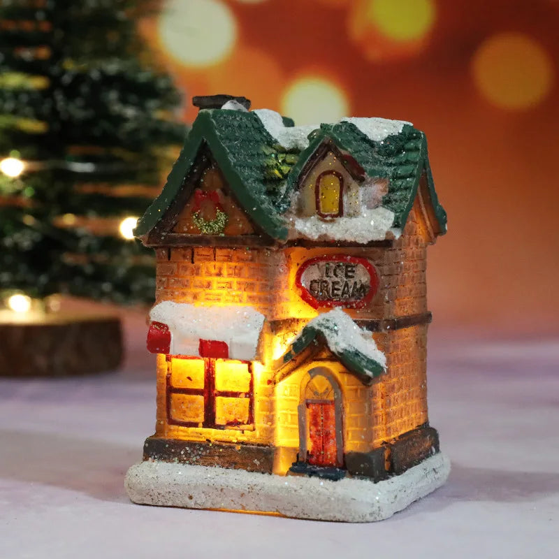 **Christmas LED Light House** – **Charming Illumination for Holiday Cheer** 17