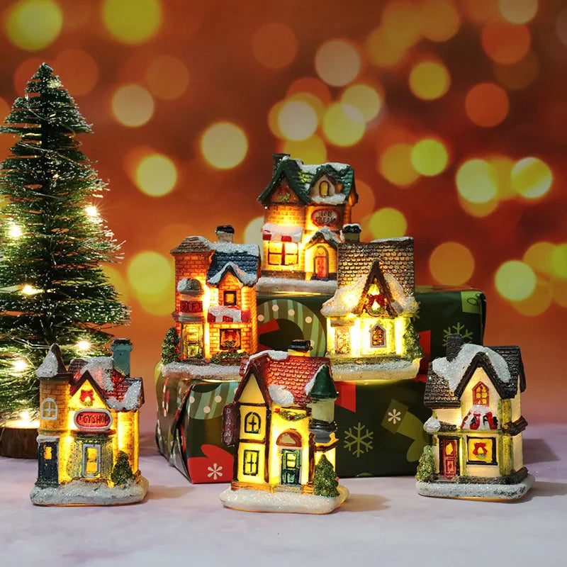 **Christmas LED Light House** – **Charming Illumination for Holiday Cheer** 2