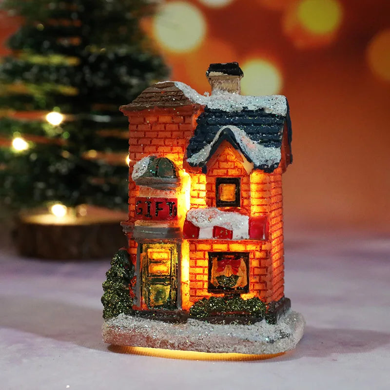 **Christmas LED Light House** – **Charming Illumination for Holiday Cheer** 8