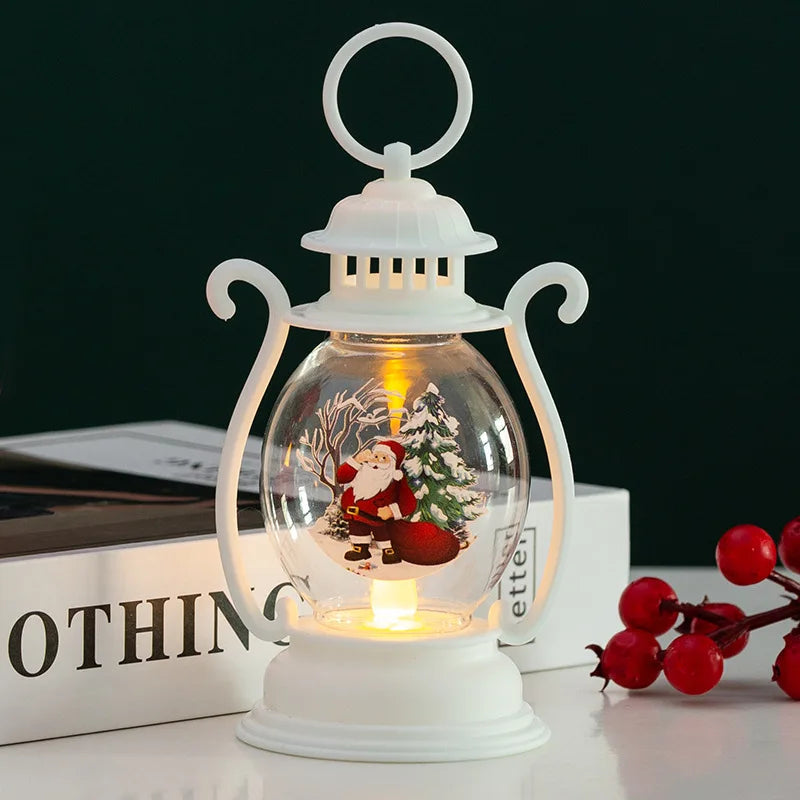 **Christmas Lantern With Handle** – Warm Glow for Festive Gatherings 6