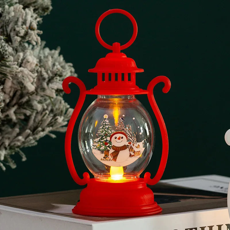 **Christmas Lantern With Handle** – Warm Glow for Festive Gatherings 7