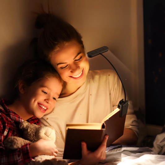 ClipGlow LED Reading Lamp – Ideal Bedside Light for Avid Readers 1