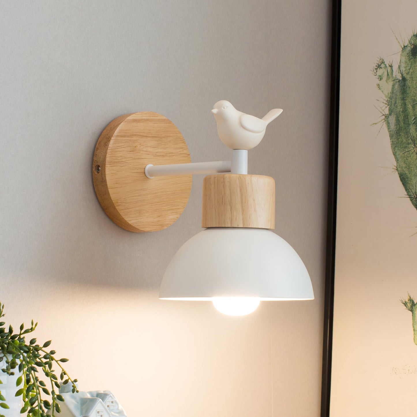 Colorato Vogel Wall Lamp – Whimsical Nature-Inspired Illumination 2