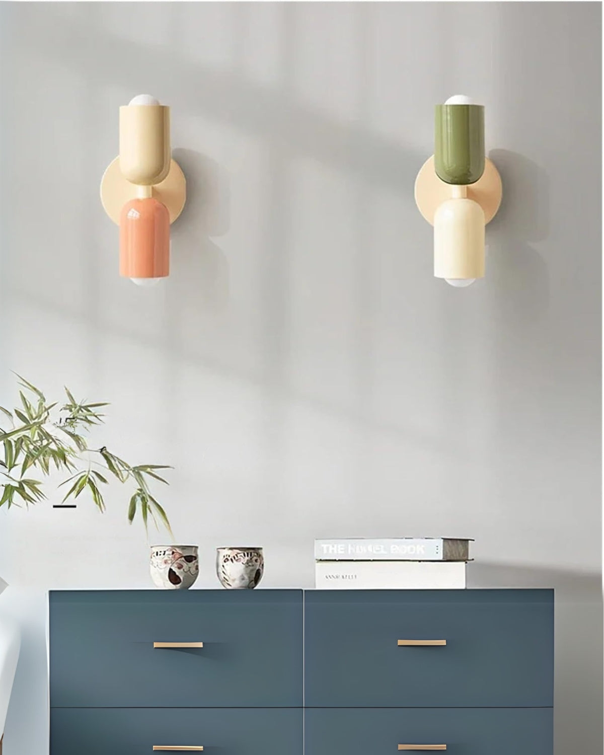 Colorful Round Cap Wall Light – Stylish Dual-Sided Illumination Accent 5