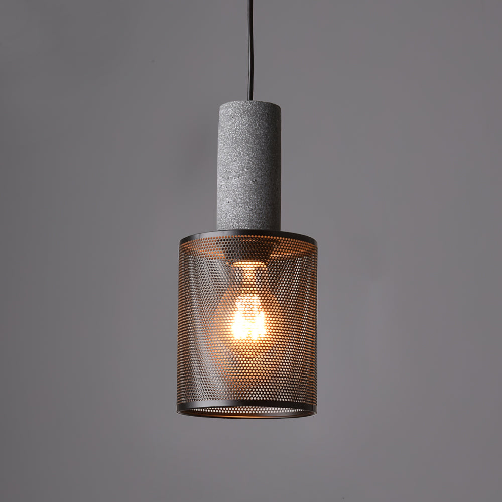 Concrete Industrial Pendant Light – Modern Charm for Your Space 11
