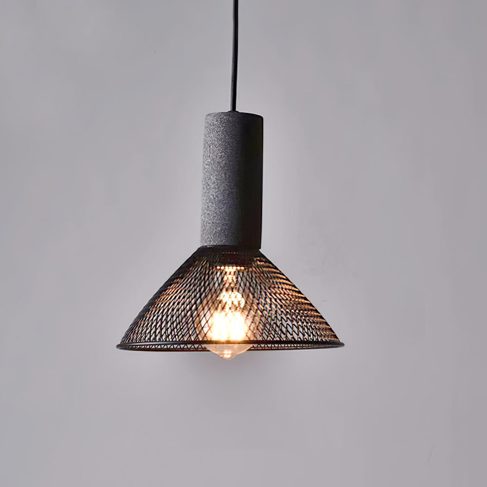 Concrete Industrial Pendant Light – Modern Charm for Your Space 12
