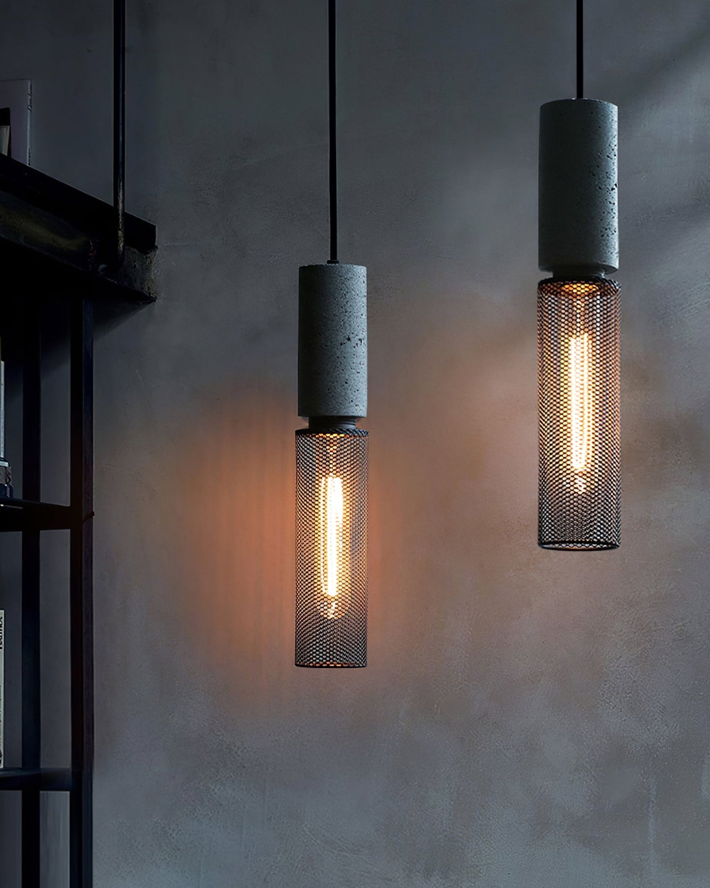 Concrete Industrial Pendant Light – Modern Charm for Your Space 5