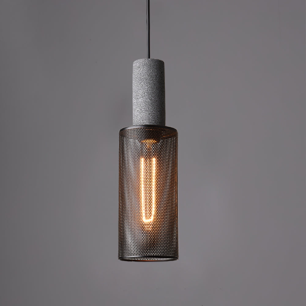 Concrete Industrial Pendant Light – Modern Charm for Your Space 7