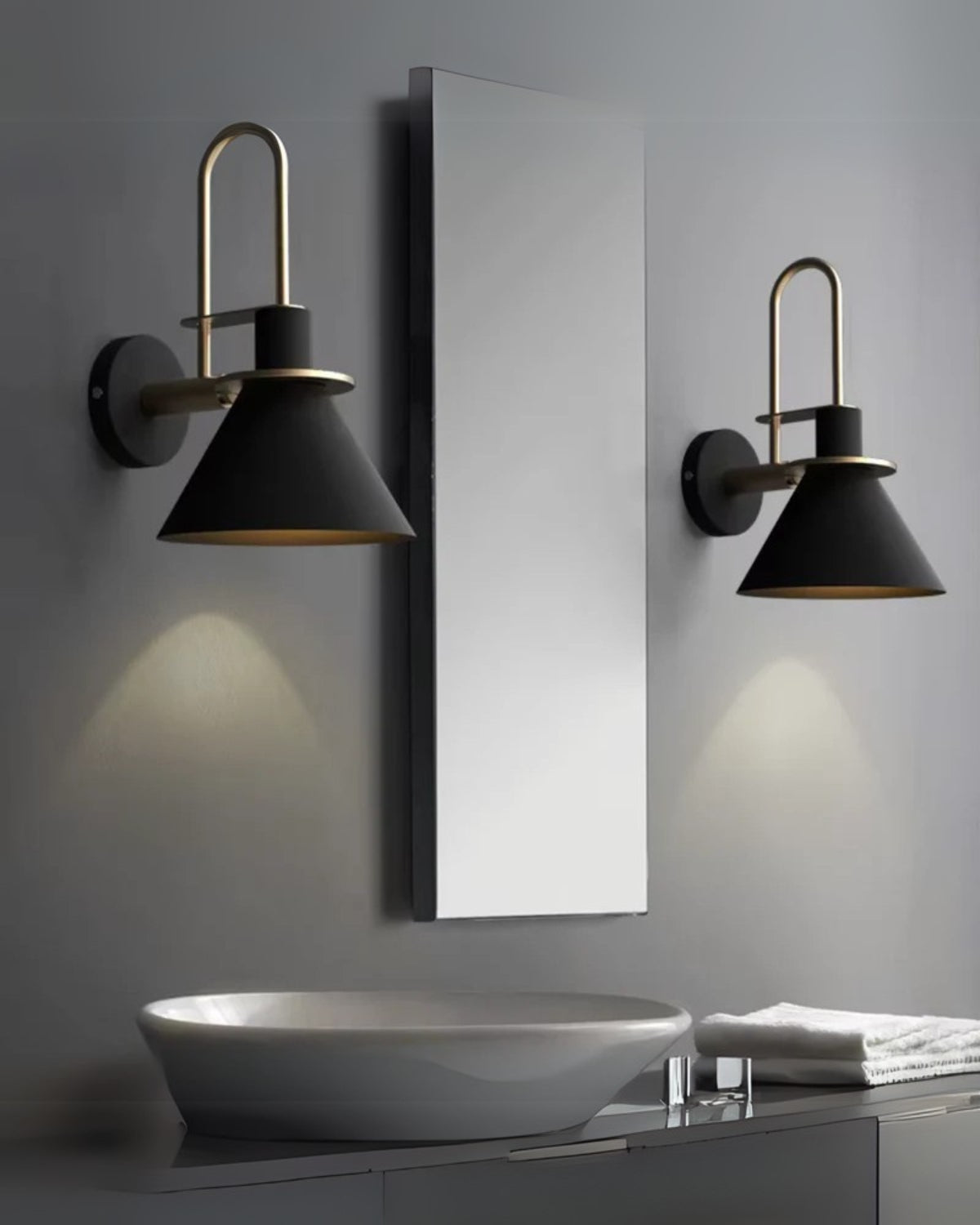 Cone Shade Wall Lamp – Sleek Design with Focused Illumination 4