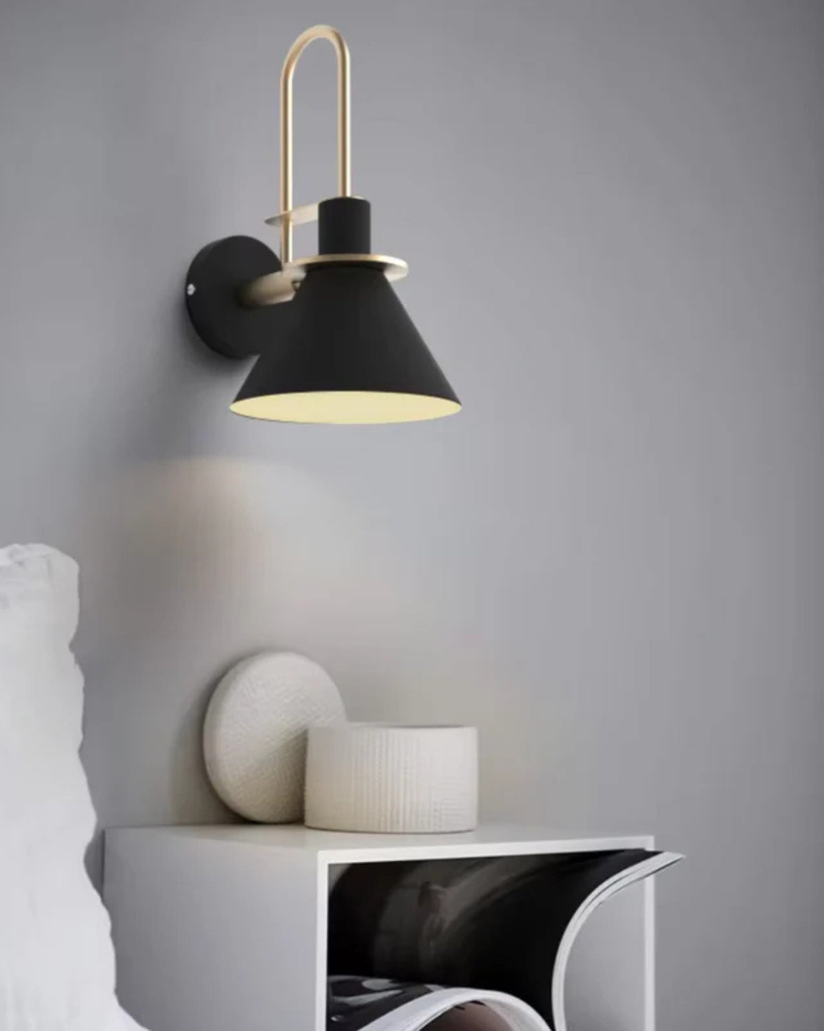 Cone Shade Wall Lamp – Sleek Design with Focused Illumination 7