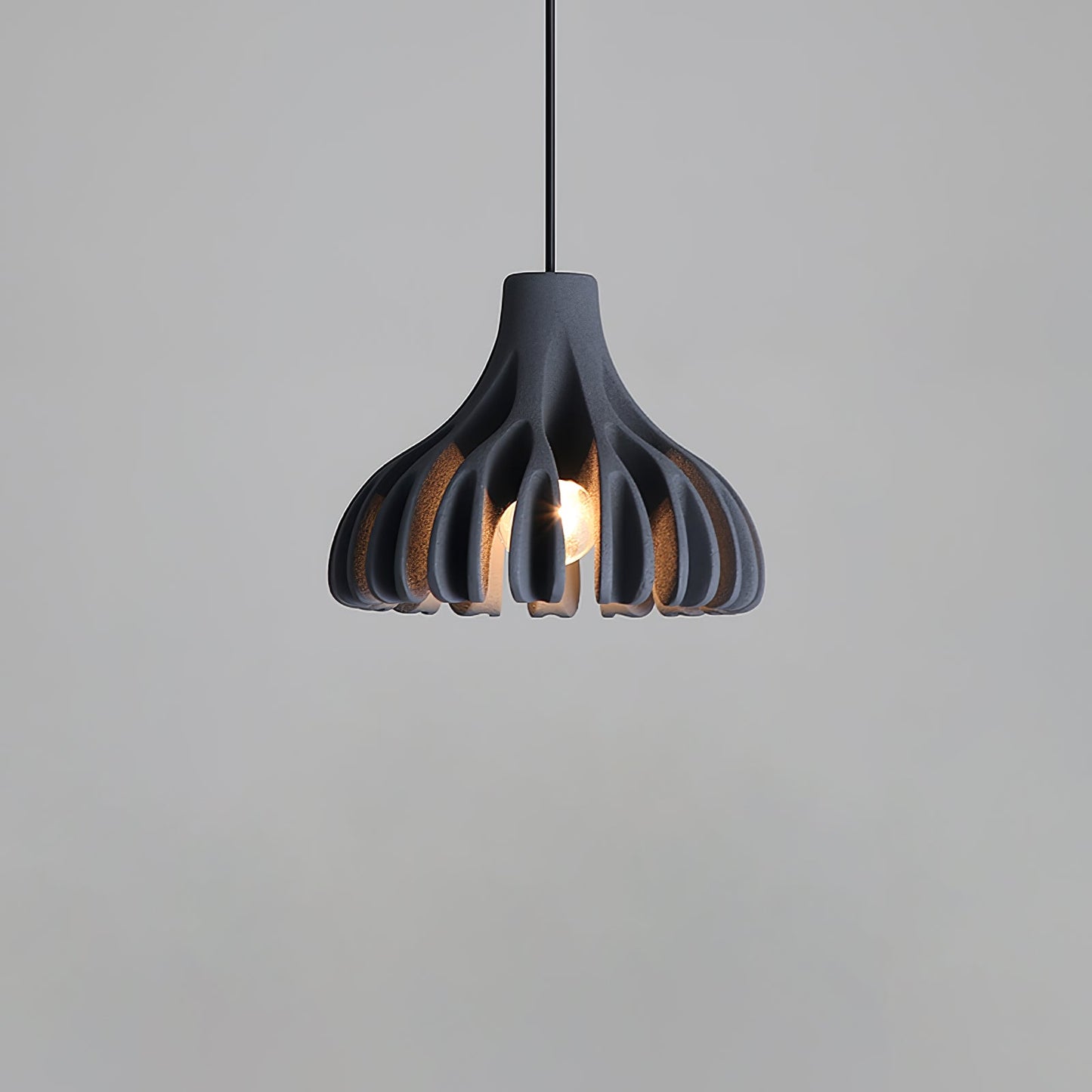 Coral Resin Pendant Lamp – Modern Arc Design for Stylish Interiors 12