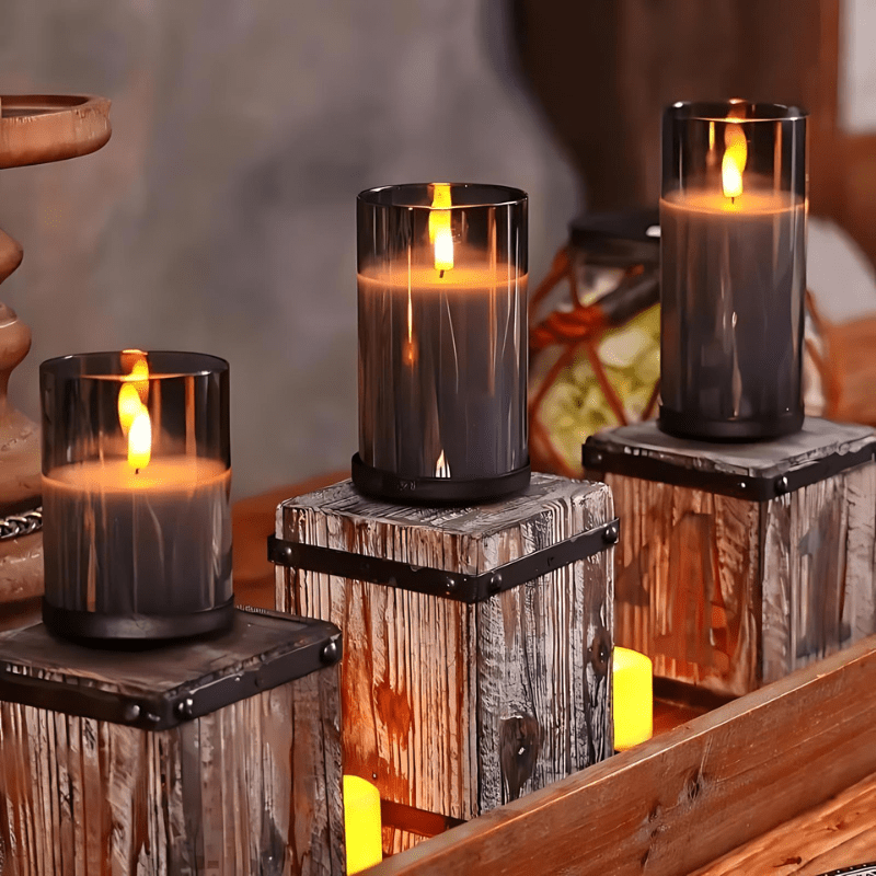 Cozio LED Candle Set – Elegant Ambiance Without Flames 5