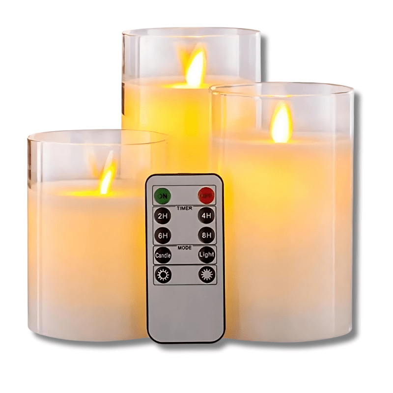Cozio LED Candle Set – Elegant Ambiance Without Flames 6
