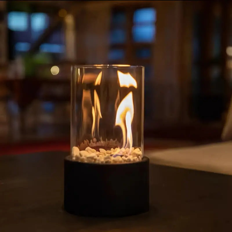 CozyFlame Tabletop Fireplace – Inviting Warmth for Every Gathering 5