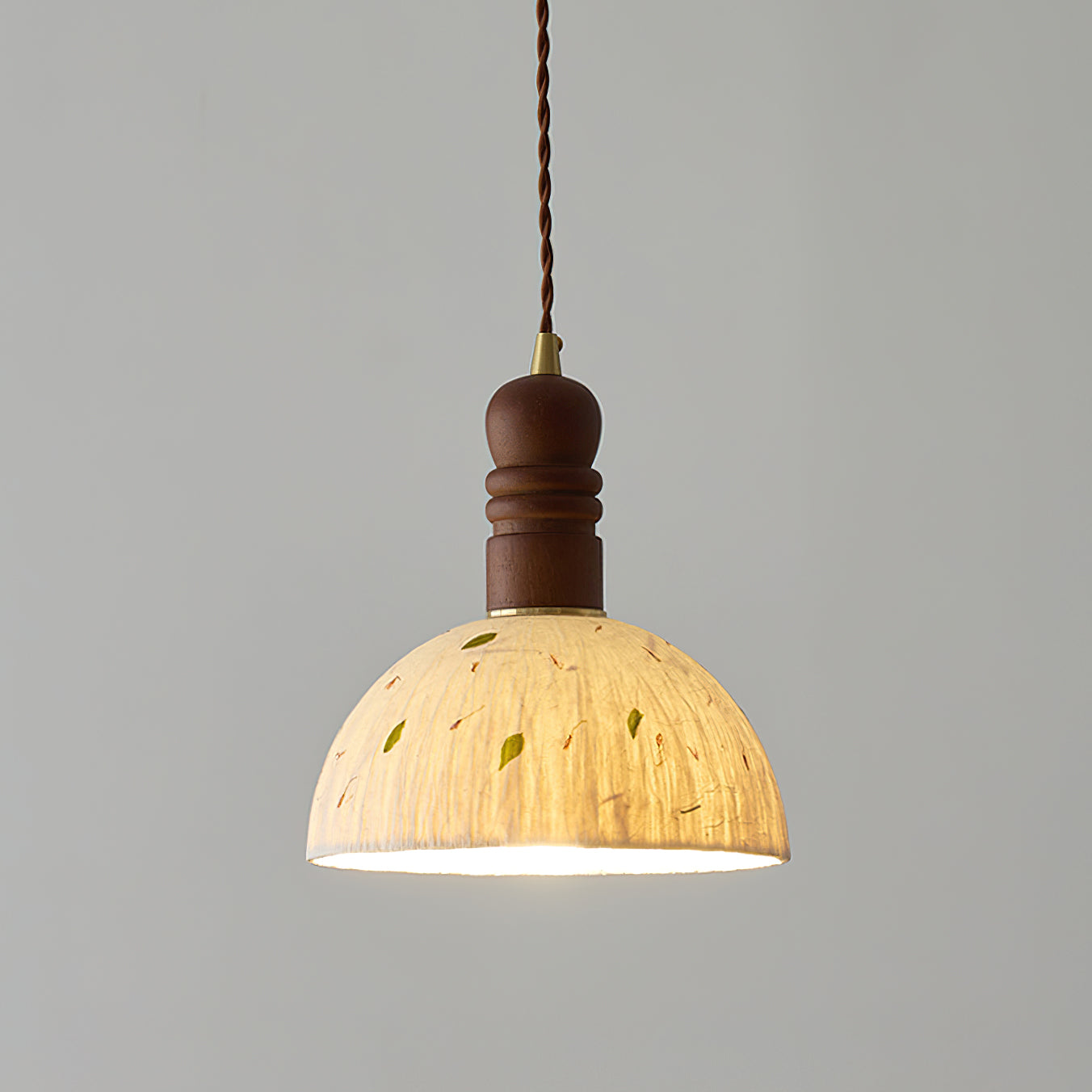 Diana Pendant Light – Rustic Charm with Soft Illumination 1