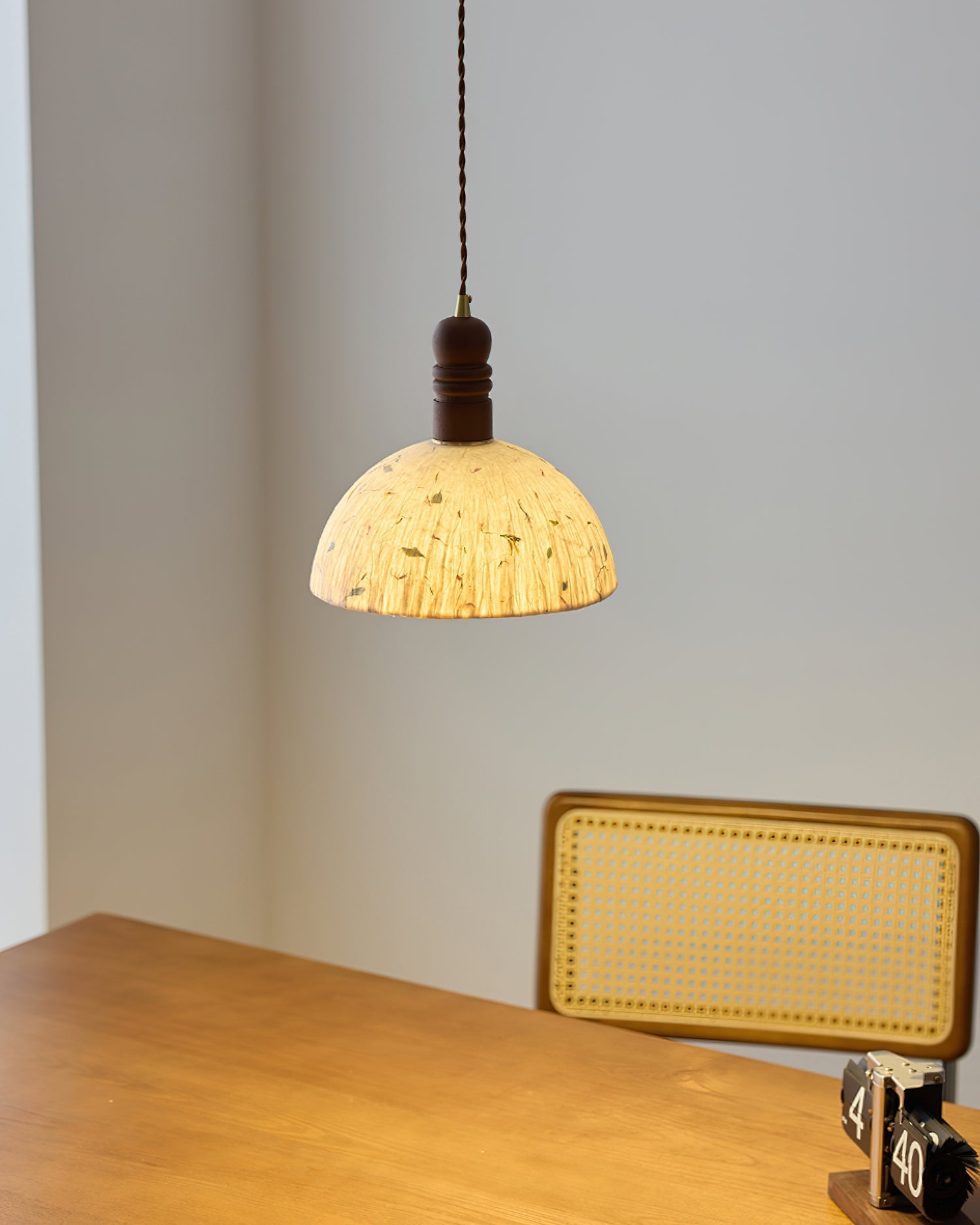 Diana Pendant Light – Rustic Charm with Soft Illumination 7