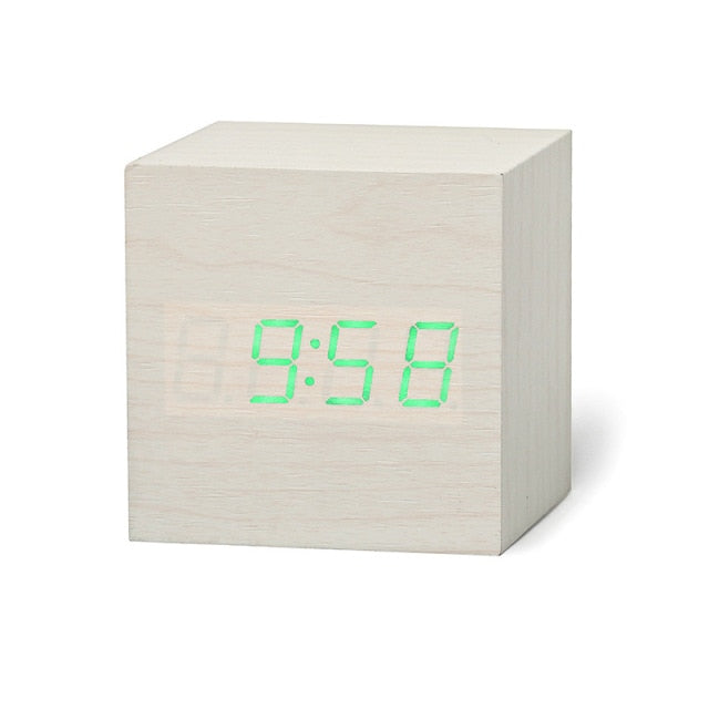 Digital LED Alarm Clock – Modern Design with Soothing Light 4