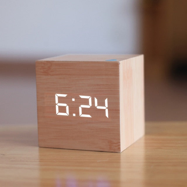 Digital LED Alarm Clock – Modern Design with Soothing Light 5