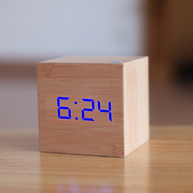 Digital LED Alarm Clock – Modern Design with Soothing Light 7
