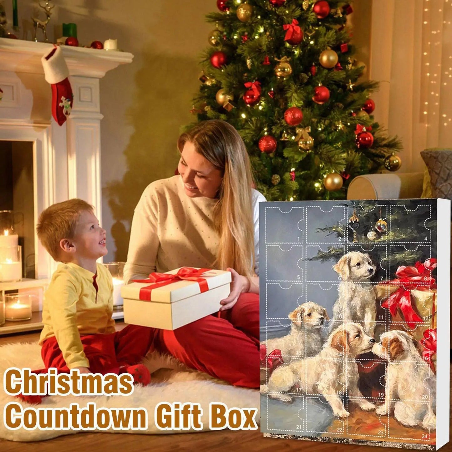 Dogs Christmas Advent Calendar – Joyful Ornaments for Festive Celebrations 2