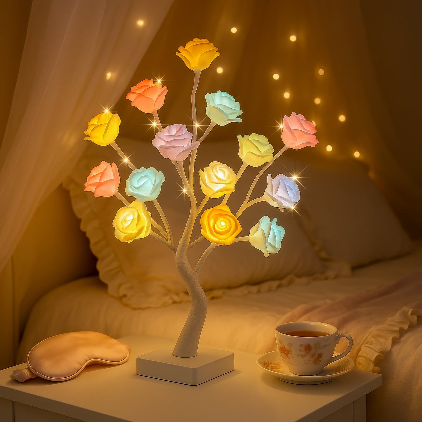 DreamPetal Tree – Stunning Floral Lamp for Dreamy Ambiance 3