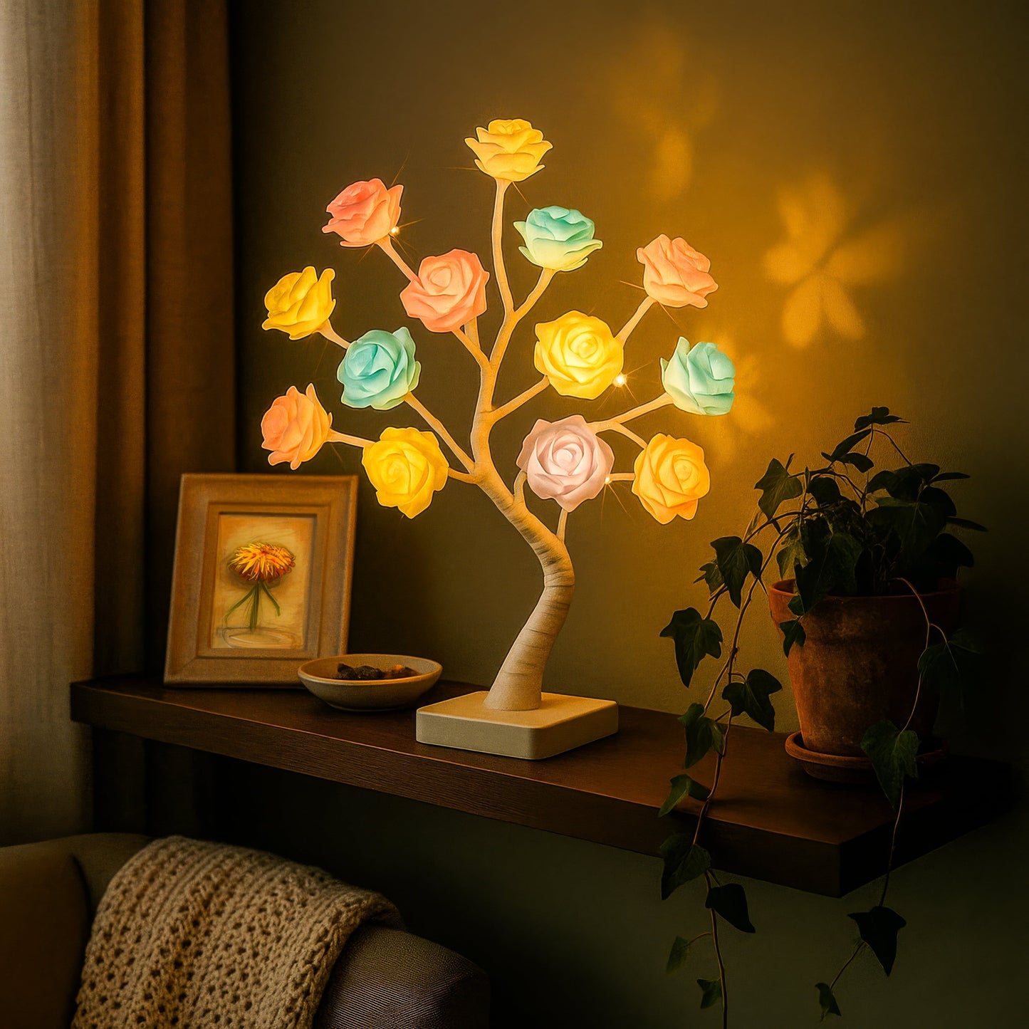 DreamPetal Tree – Stunning Floral Lamp for Dreamy Ambiance 4