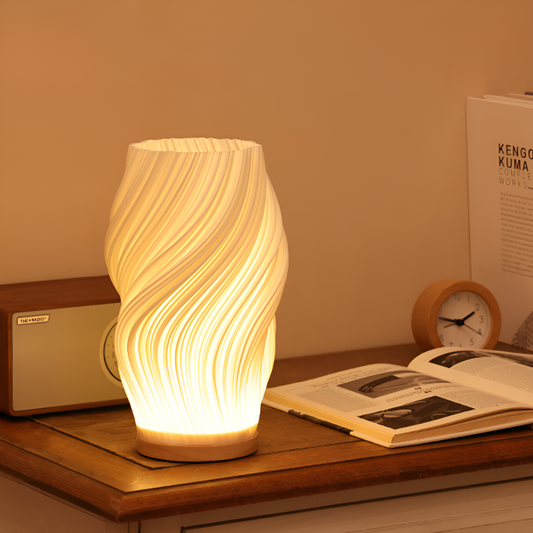 DreamWave 3D Wave Lamp – Captivating Light Effects For Modern Spaces 1