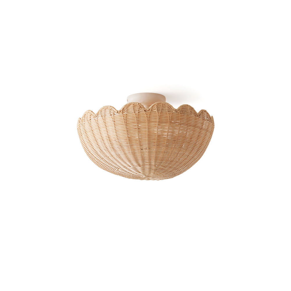 Elior Ceiling Light Fixture – Handcrafted Raffia Design for Cozy Ambiance 1
