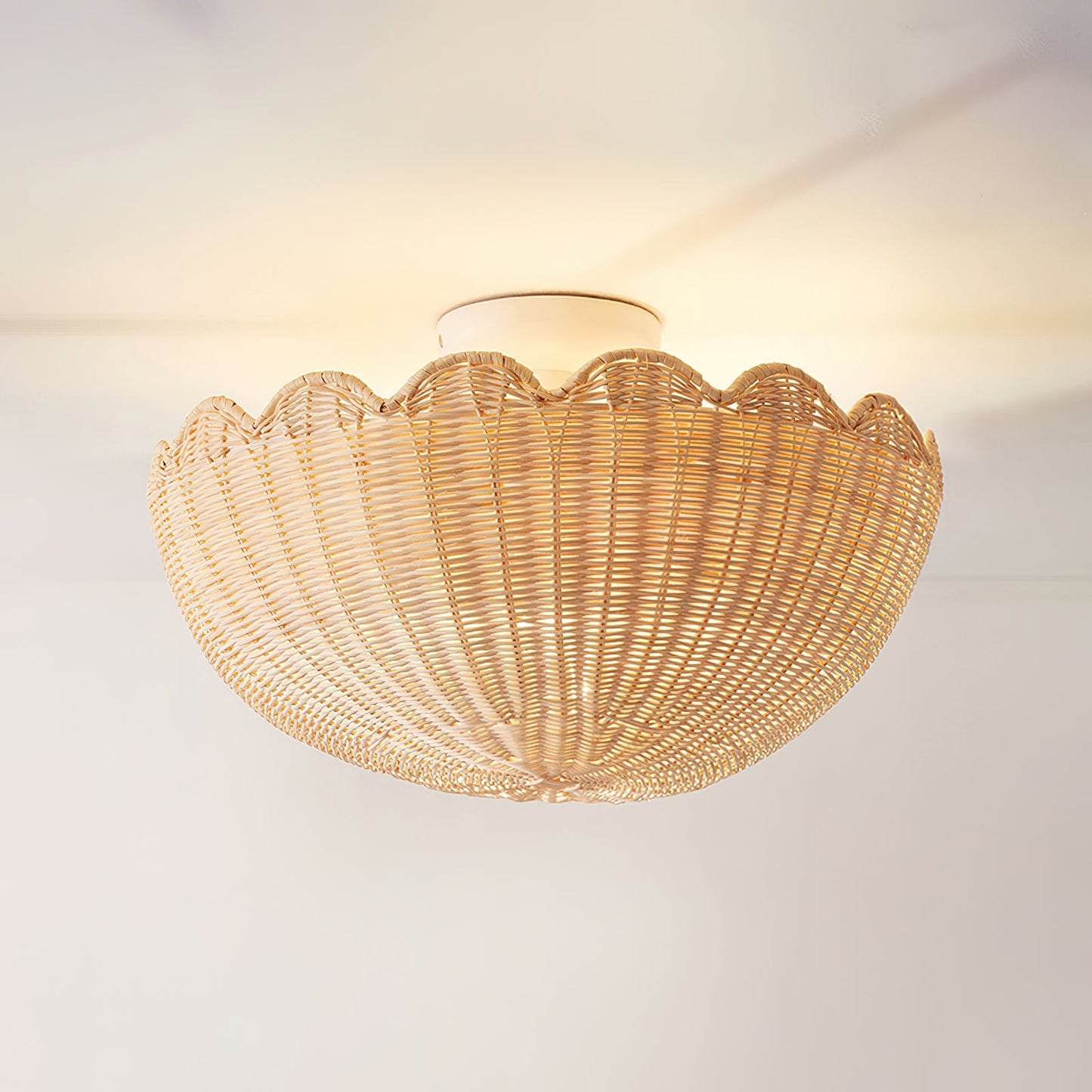 Elior Ceiling Light Fixture – Handcrafted Raffia Design for Cozy Ambiance 2
