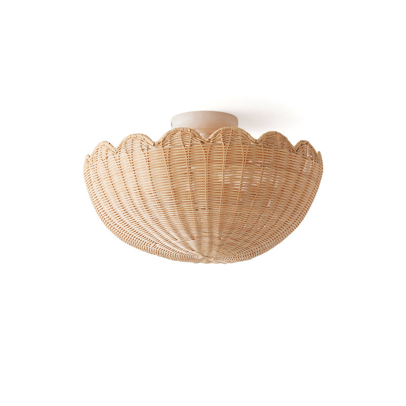 Elior Ceiling Light Fixture – Handcrafted Raffia Design for Cozy Ambiance 9