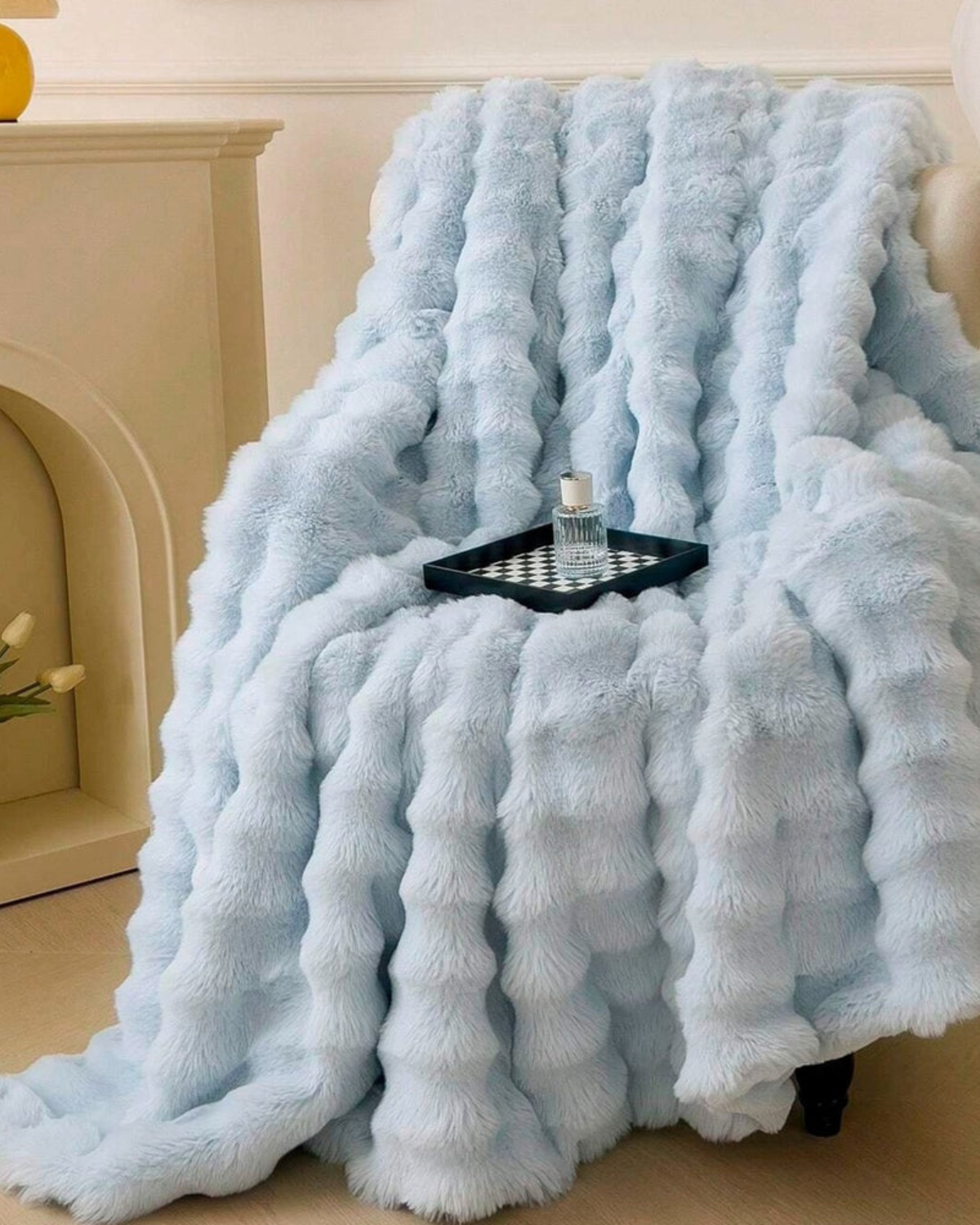 **Étoffe Cloud Wool Blanket – Cozy Luxury for Every Space** 2