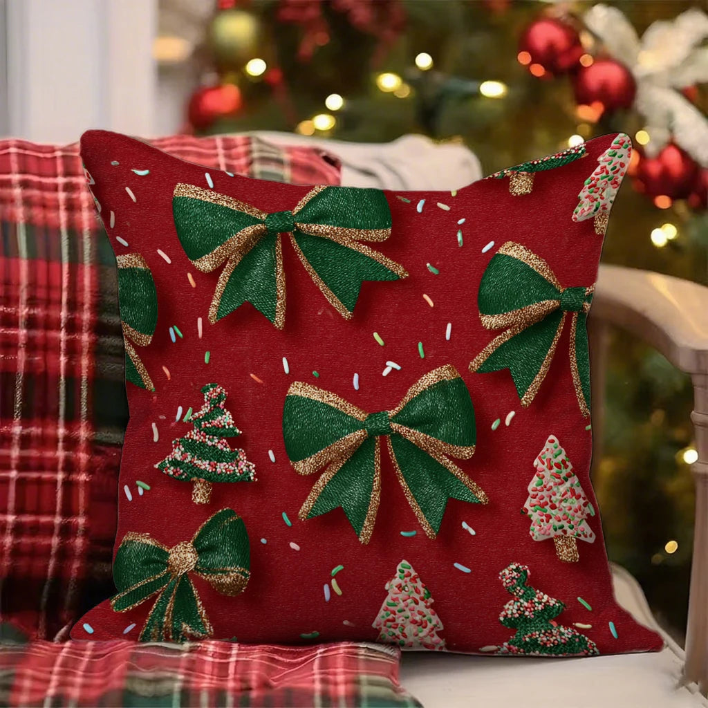 Festive Christmas Cushion Covers 40x40 – Brighten Your Space with Cheerful Vibes 10