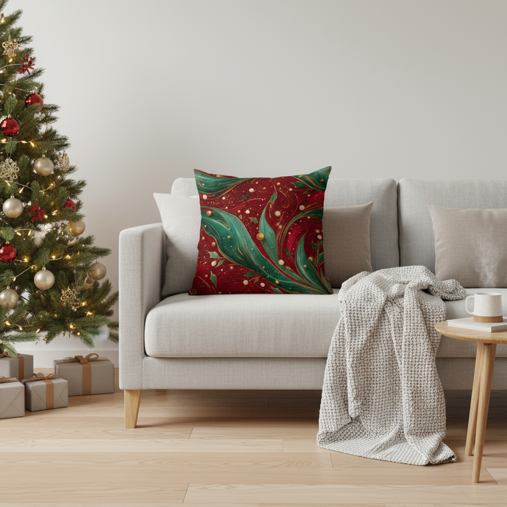 Festive Christmas Cushion Covers 40x40 – Brighten Your Space with Cheerful Vibes 5