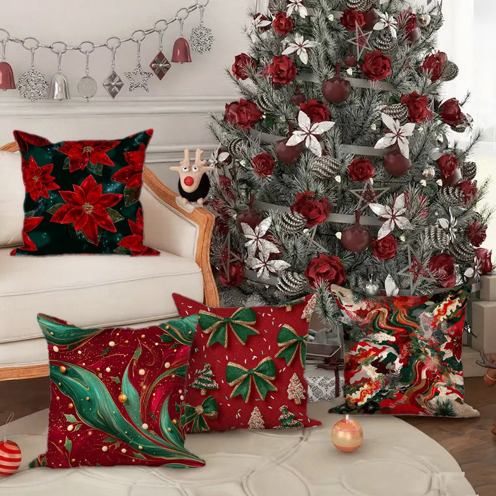 Festive Christmas Cushion Covers 40x40 – Brighten Your Space with Cheerful Vibes 8