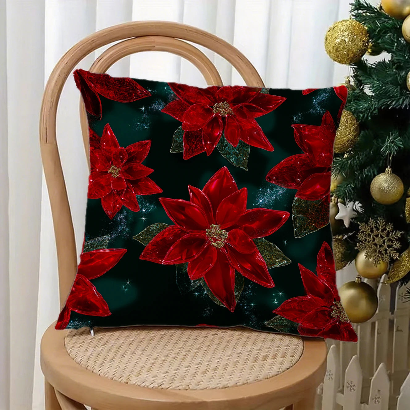 Festive Christmas Cushion Covers 40x40 – Brighten Your Space with Cheerful Vibes 9