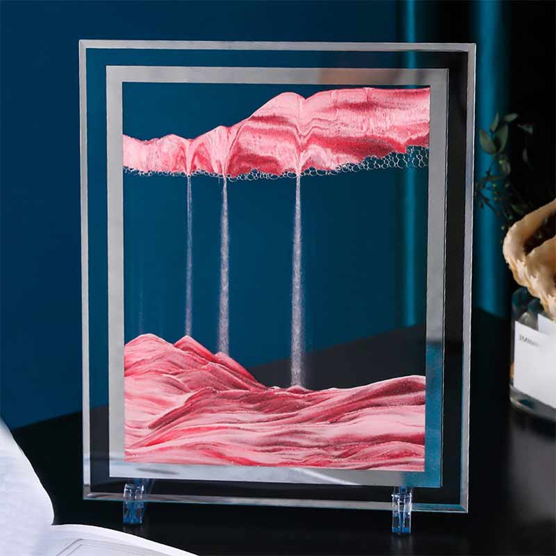 Flat Hourglass Decorative Accent – Timeless Elegance for Every Space 6