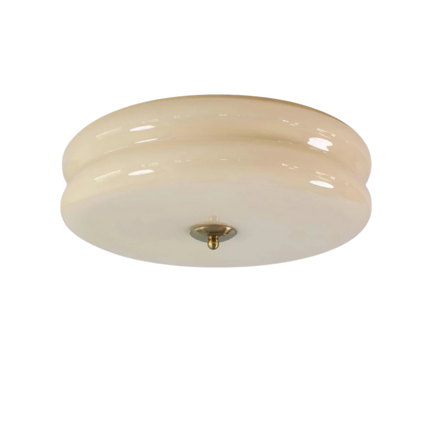 Flush Mount Ceiling Light Disc Shape – Elegant Design for Soft Illumination 2