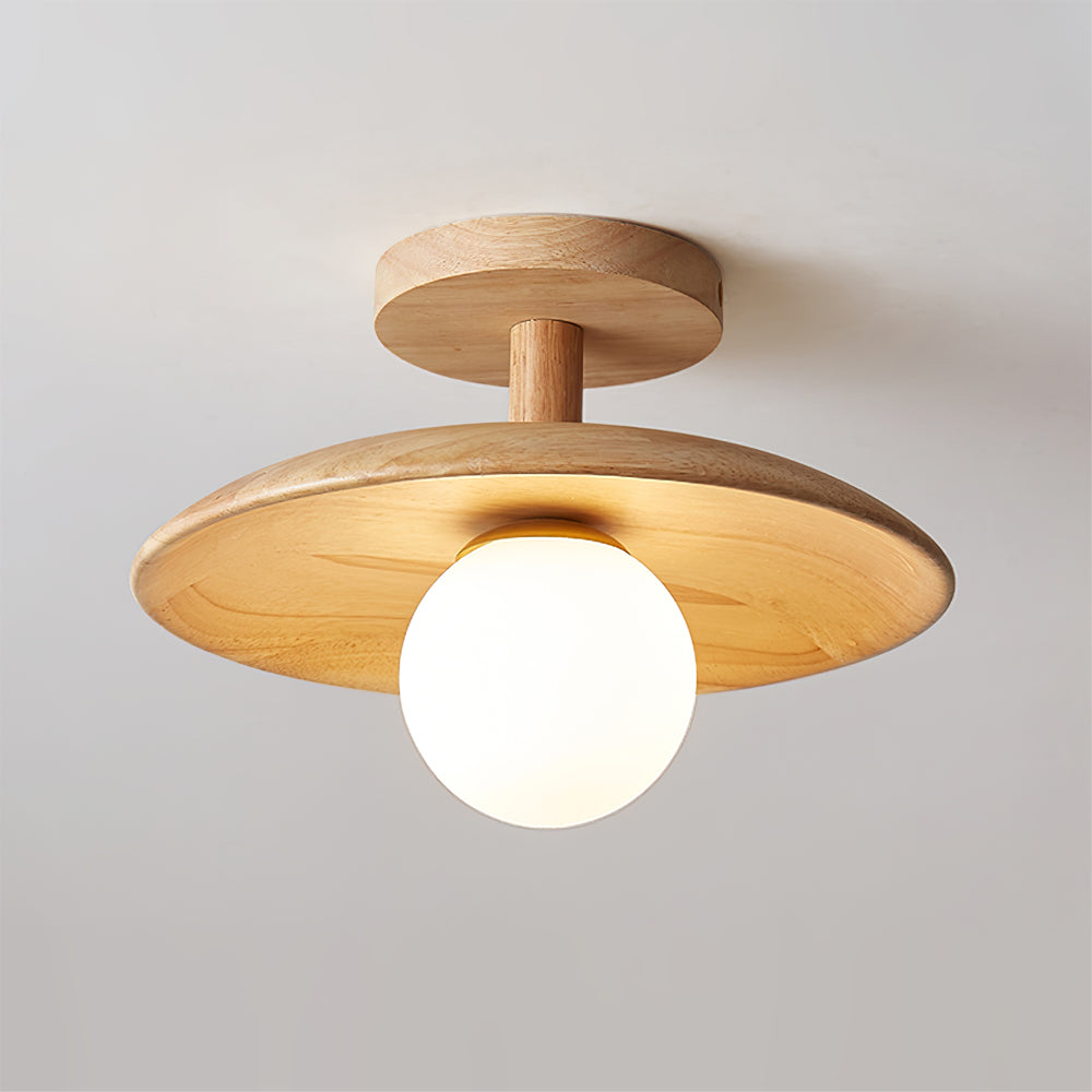 Flush Mount Ceiling Light Fixture – Elegant Glow for Cozy Spaces 2