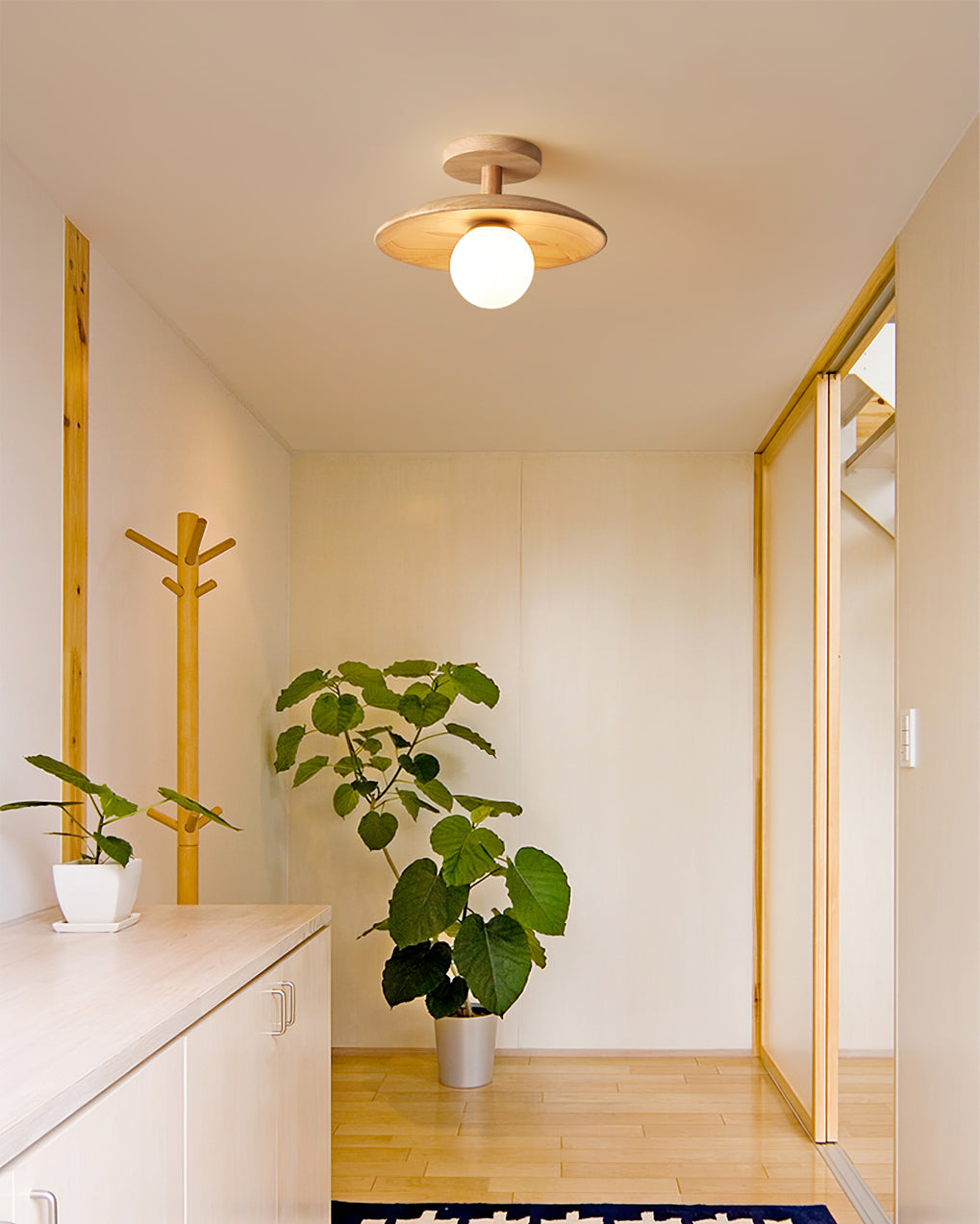 Flush Mount Ceiling Light Fixture – Elegant Glow for Cozy Spaces 6