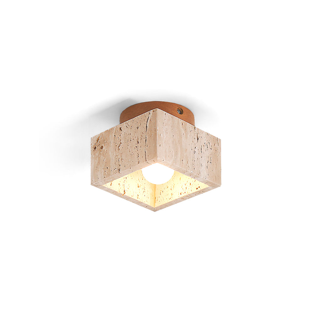 Gaila Flush Mount Ceiling Light – Natural Elegance with Inviting Glow 1