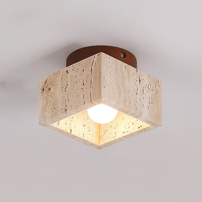 Gaila Flush Mount Ceiling Light – Natural Elegance with Inviting Glow 2